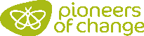 Logo pioneers of change